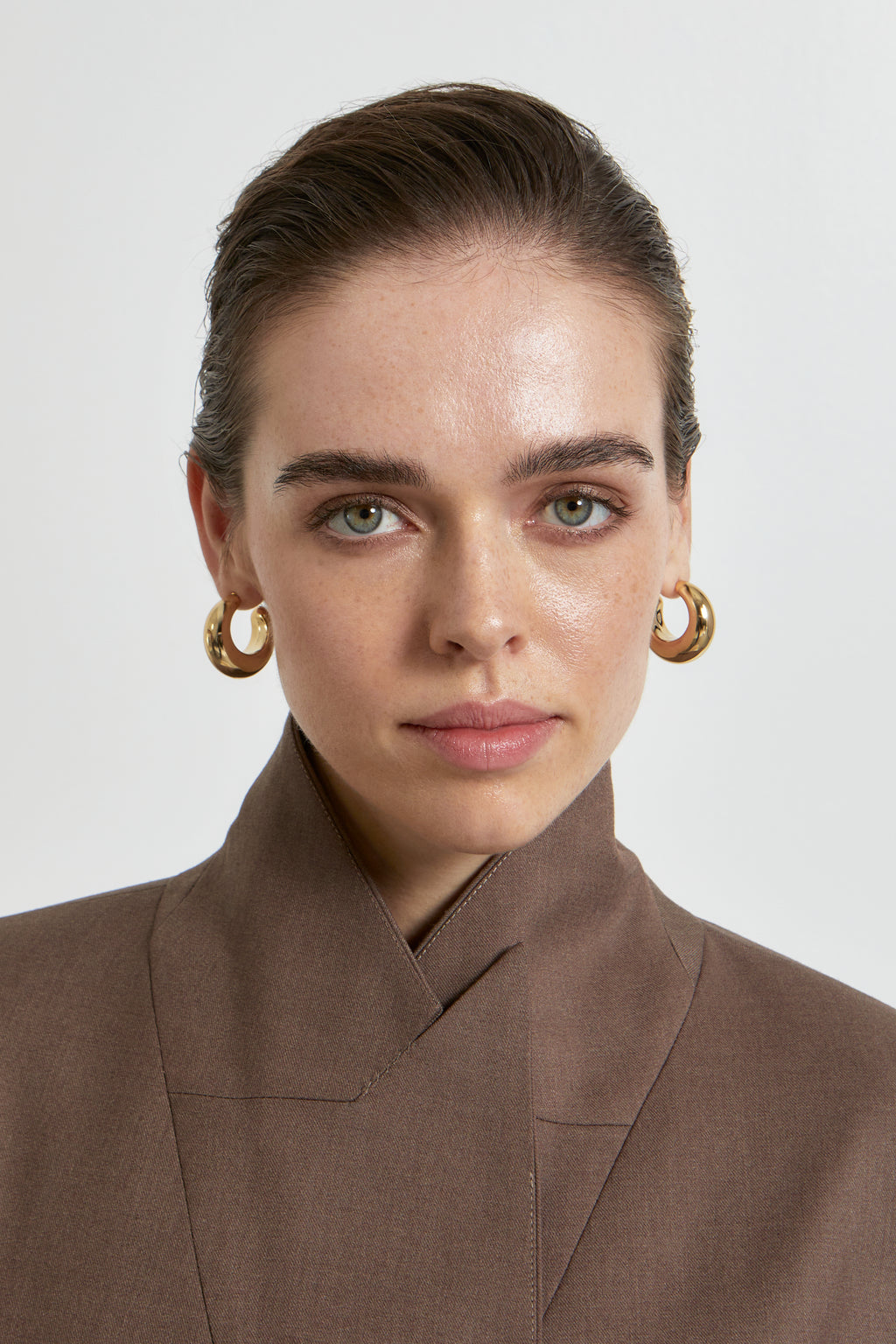 Ioanna Kourbela "Unwritten Letters" Cropped Blazer