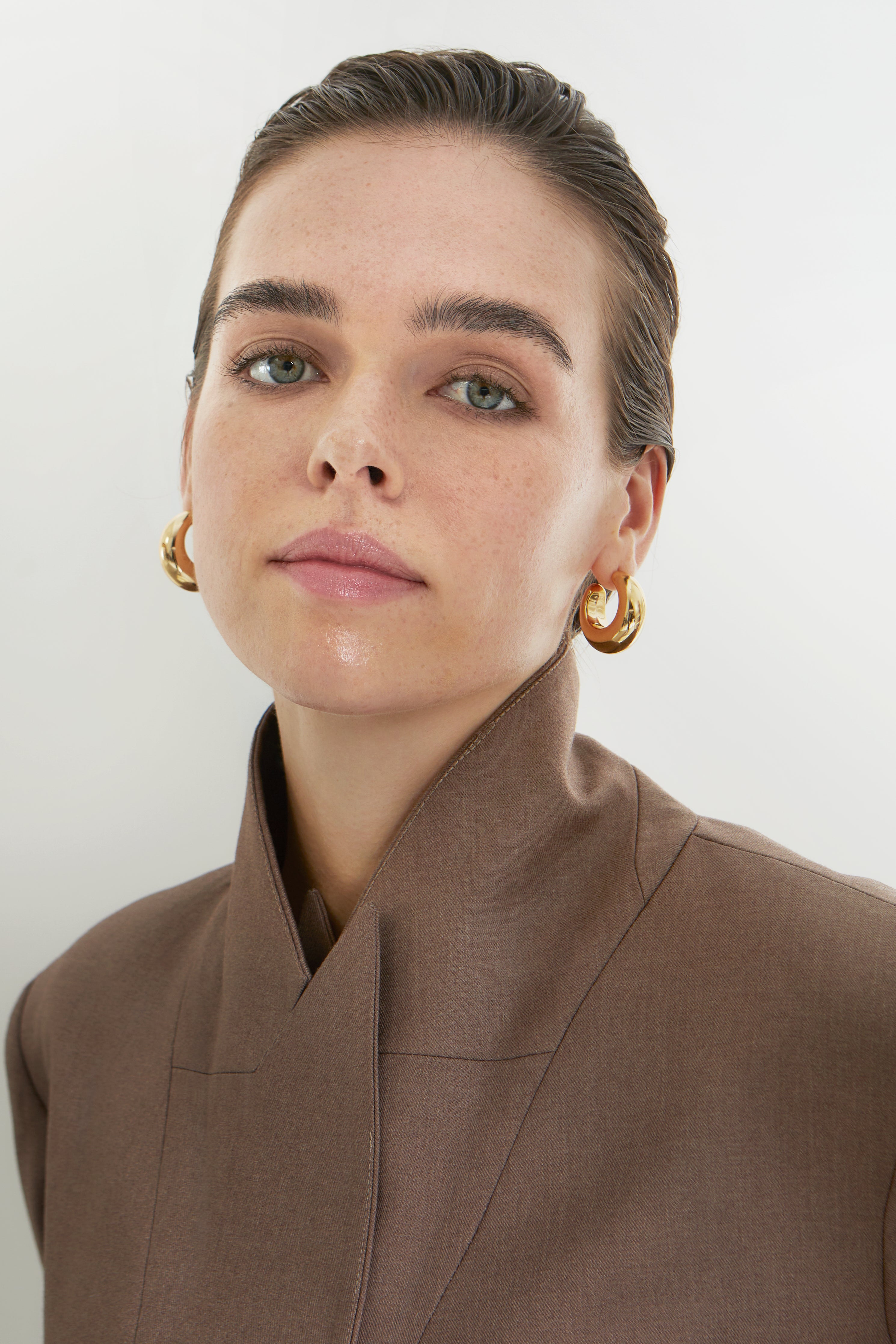 Ioanna Kourbela "Unwritten Letters" Cropped Blazer