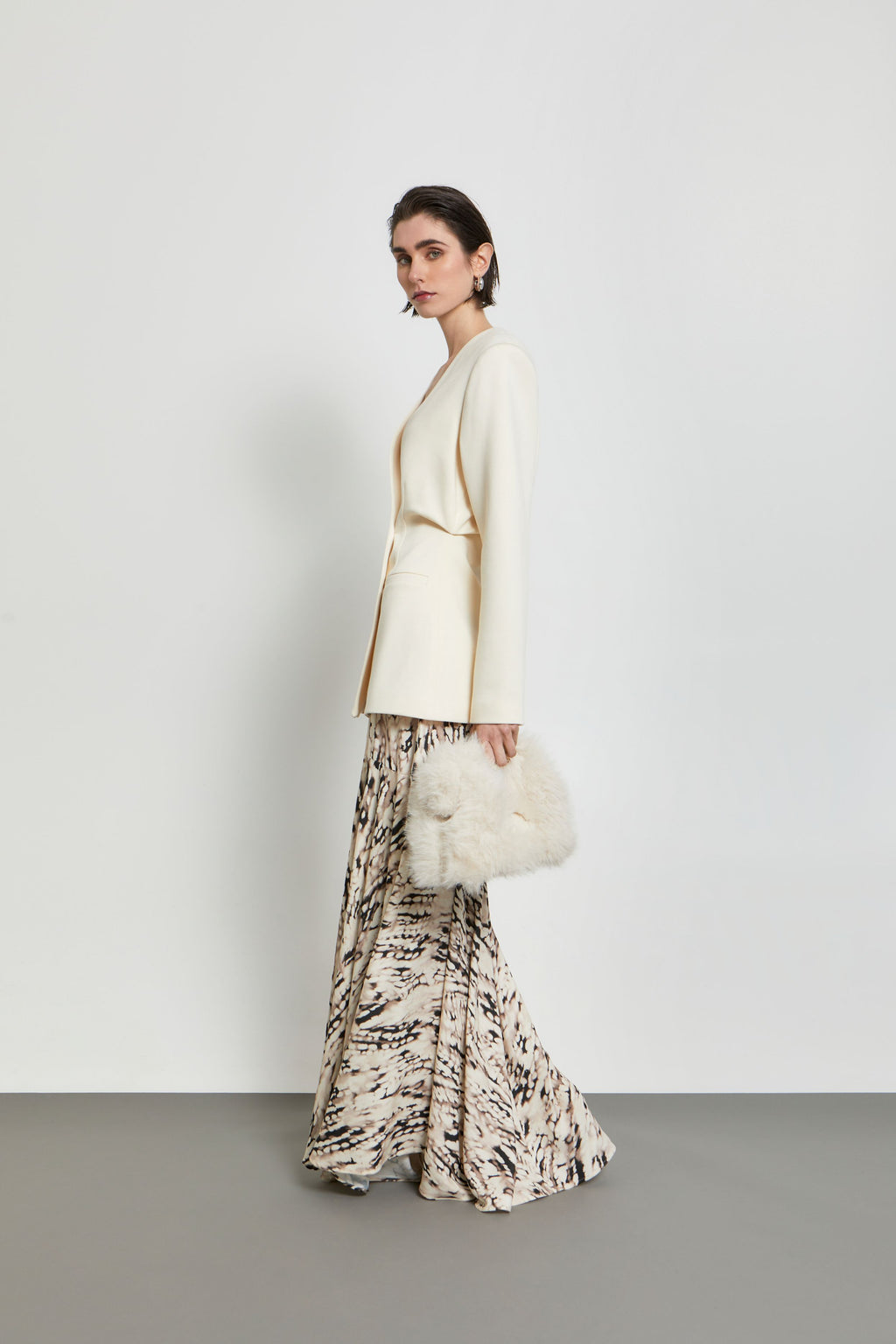 Ioanna Kourbela "Sartorial Tenderness" Fitted Blazer