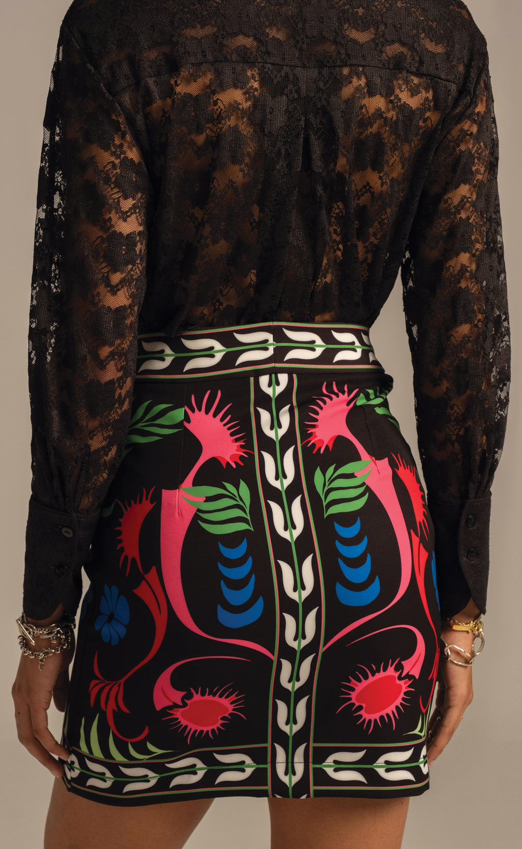 Peace And Chaos Narcissus Μini Φούστα