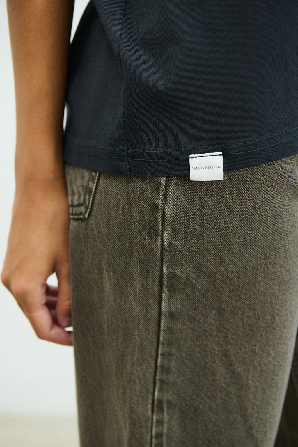 Sac & Co Celeste T-Shirt (Μαύρο)