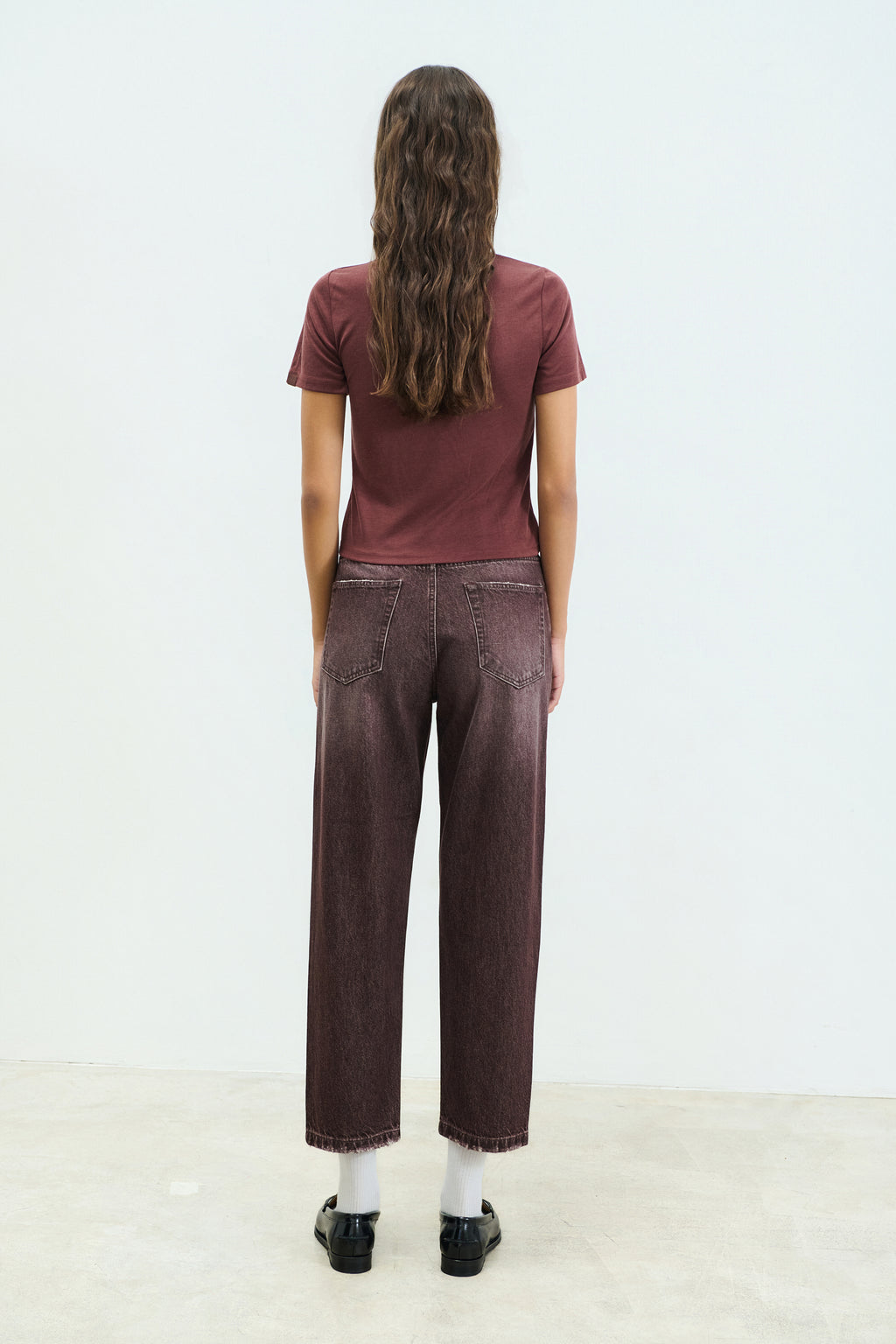 Sac & Co Joyce Tailored Straight (Chestnut)