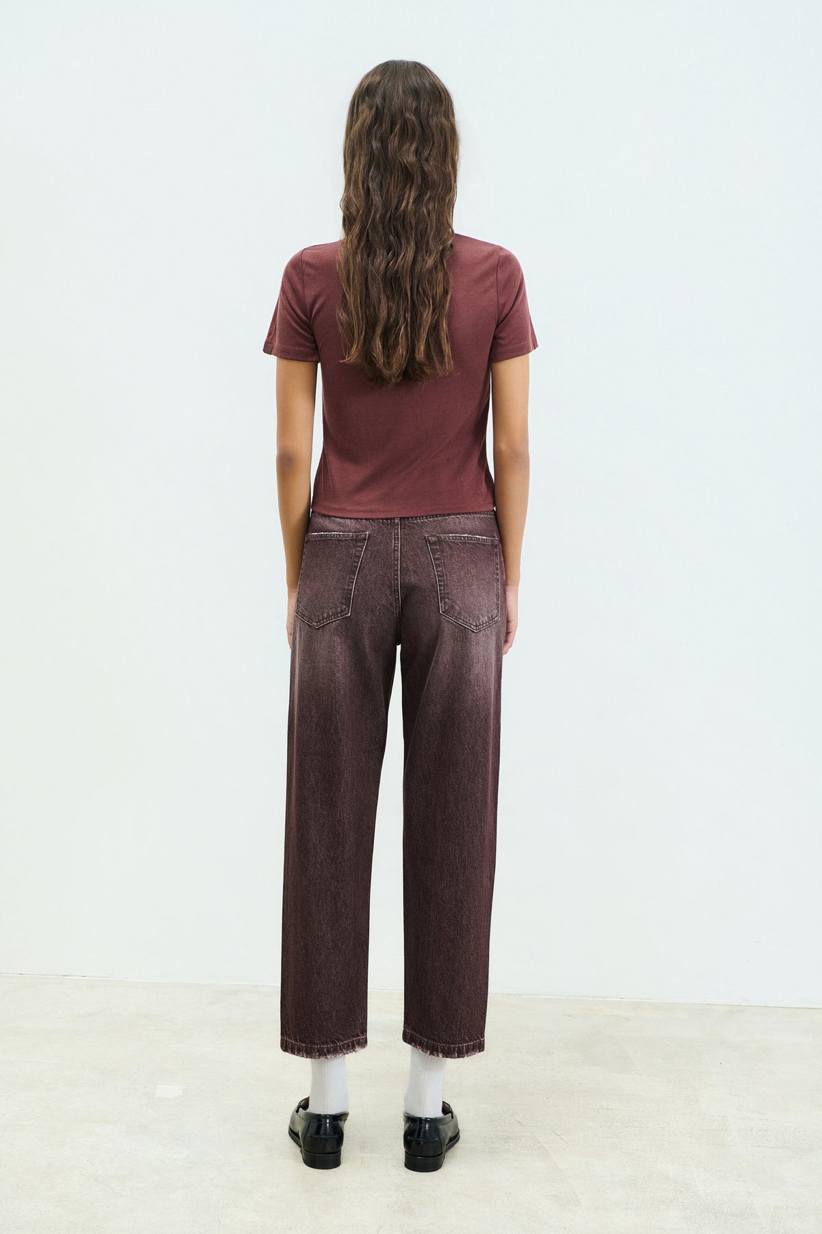 Sac & Co Joyce Tailored Straight (Chestnut)