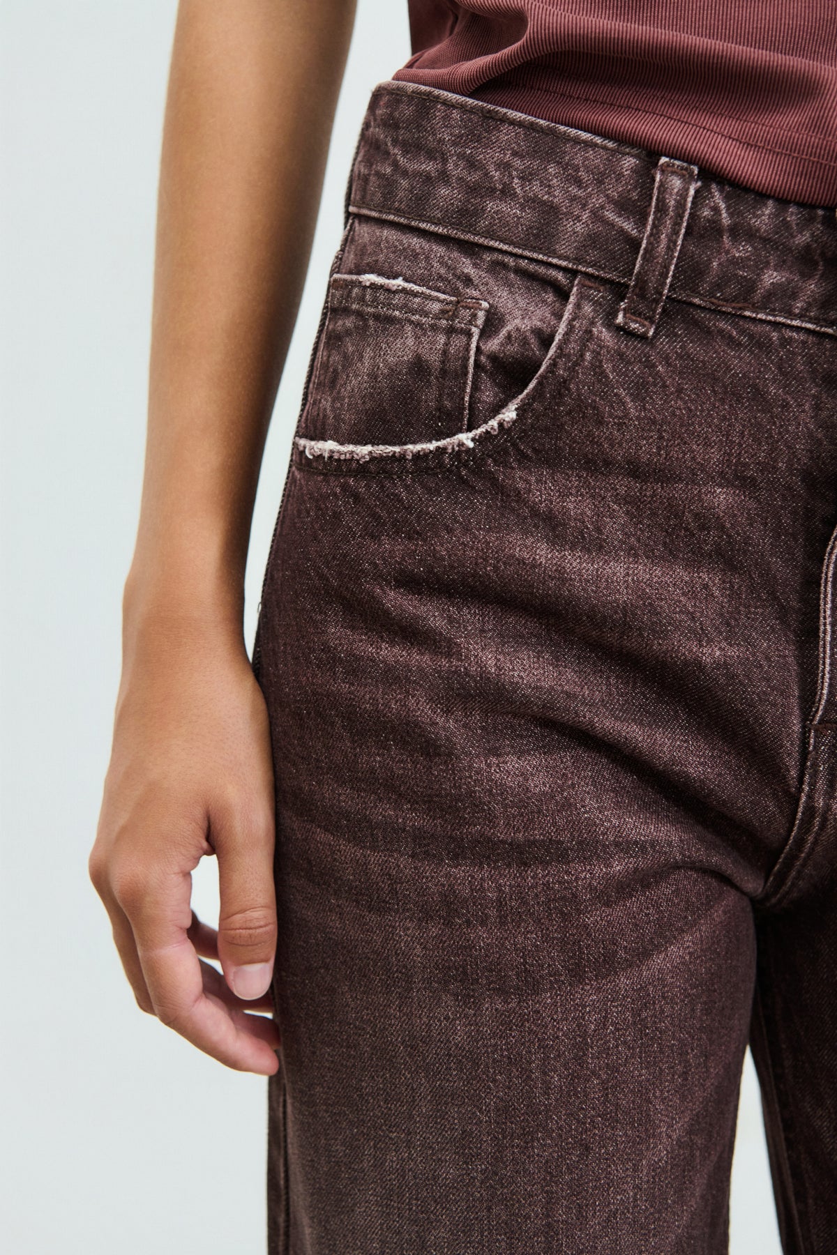 Sac & Co Joyce Tailored Straight (Chestnut)