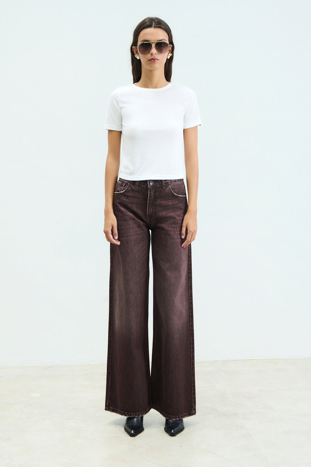 Sac & Co Belen Wide Leg (Chestnut)