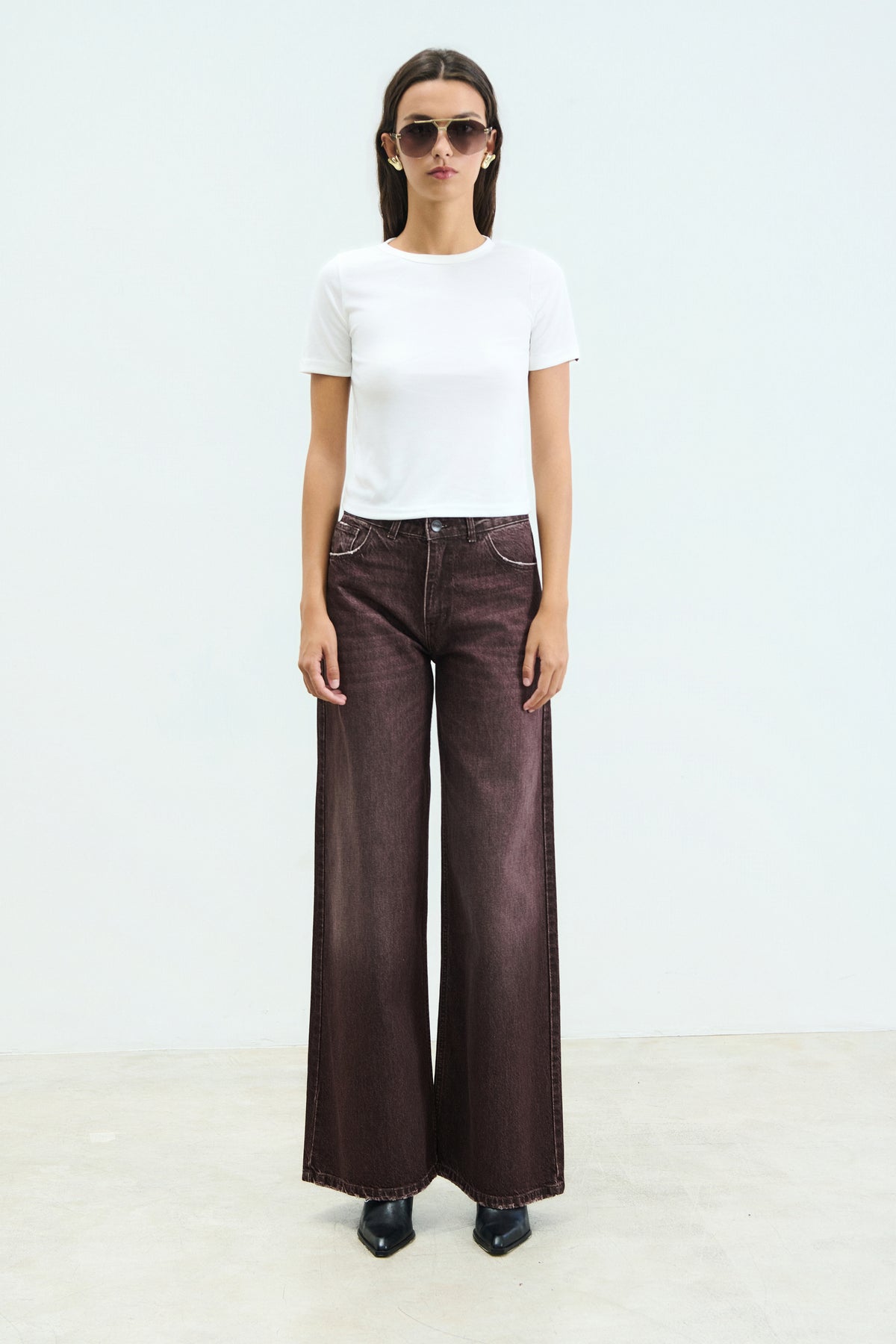 Sac & Co Belen Wide Leg (Chestnut)
