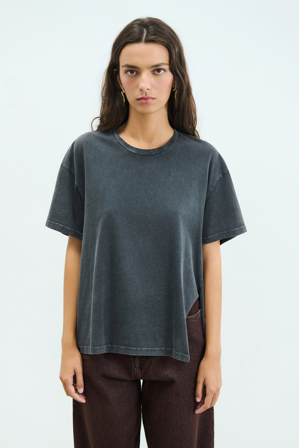 Sac & Co Celeste T-Shirt (Stone Black)