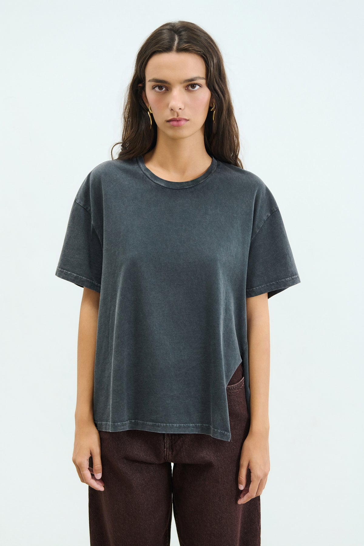 Sac & Co Celeste T-Shirt (Stone Black)