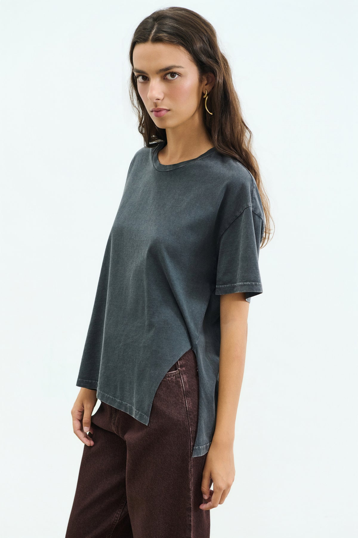 Sac & Co Celeste T-Shirt (Stone Black)