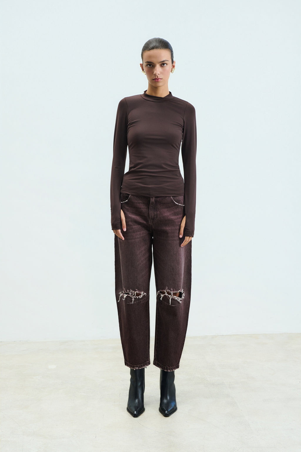Sac & Co Maxine Relaxed Fit (Chestnut)