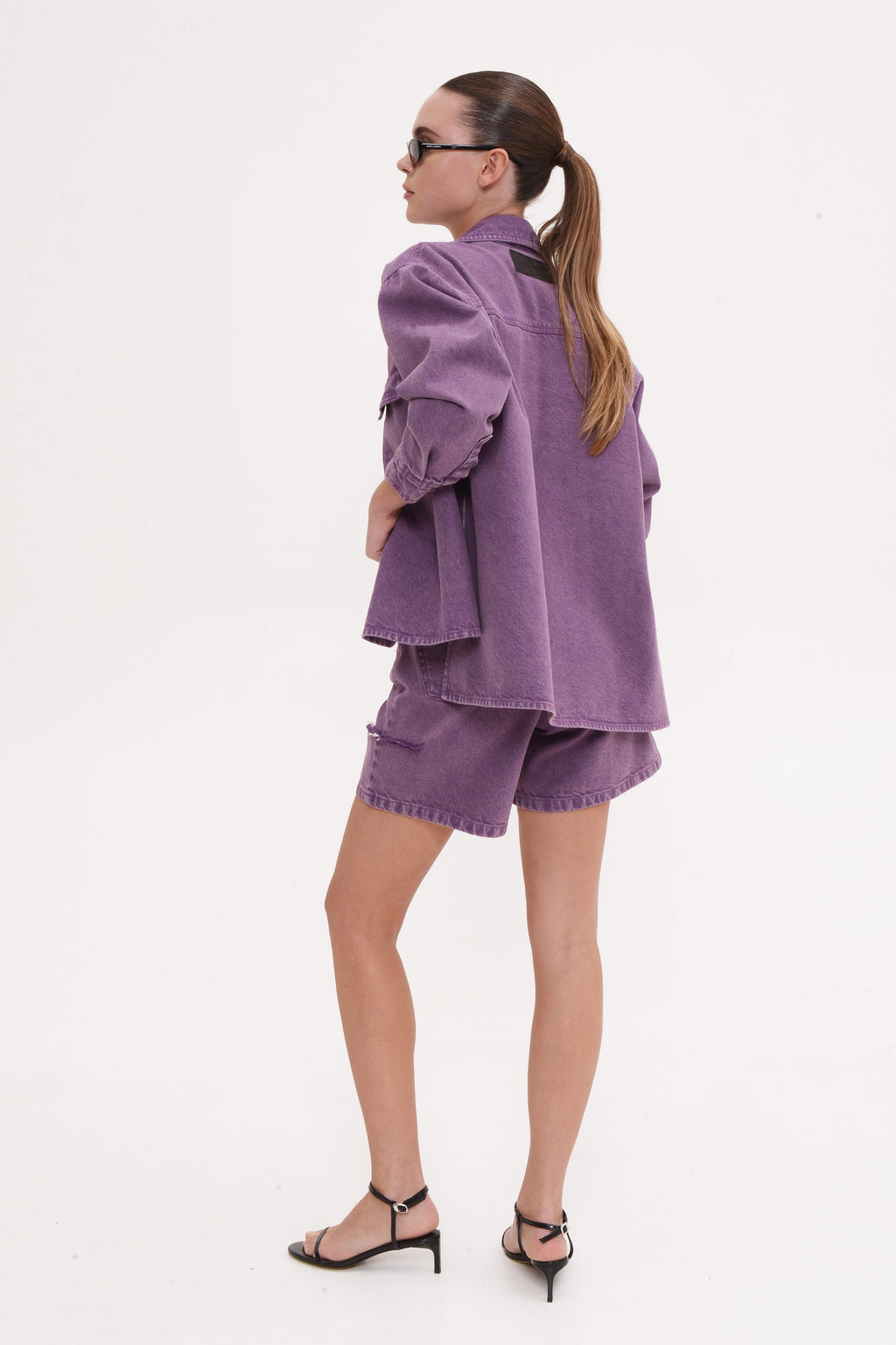 Sac & Co Veronica Jacket Denim (Purple)