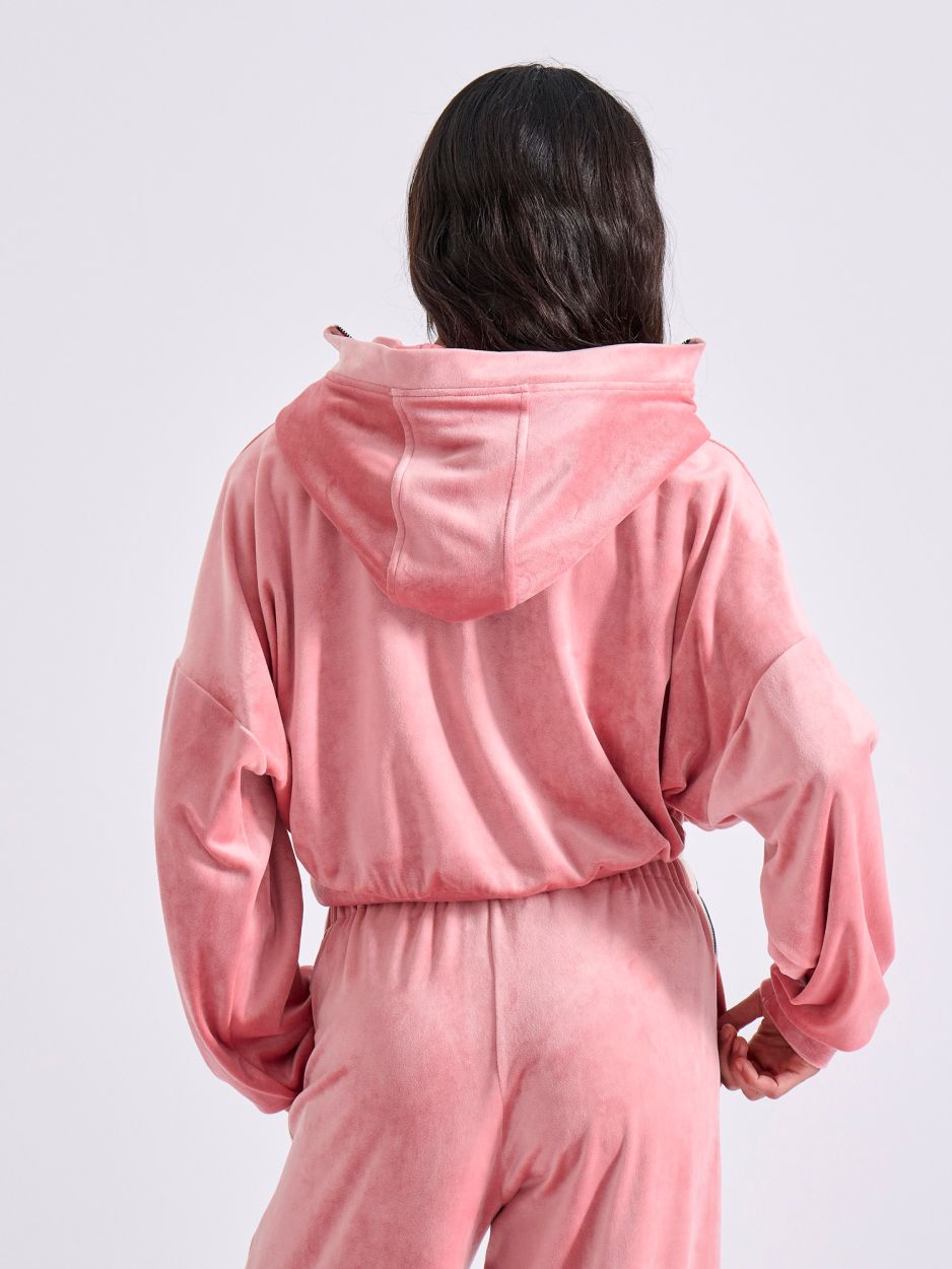 LIBELLOULA - Ροζ Βελούδινη Ζακέτα PHYLLIS