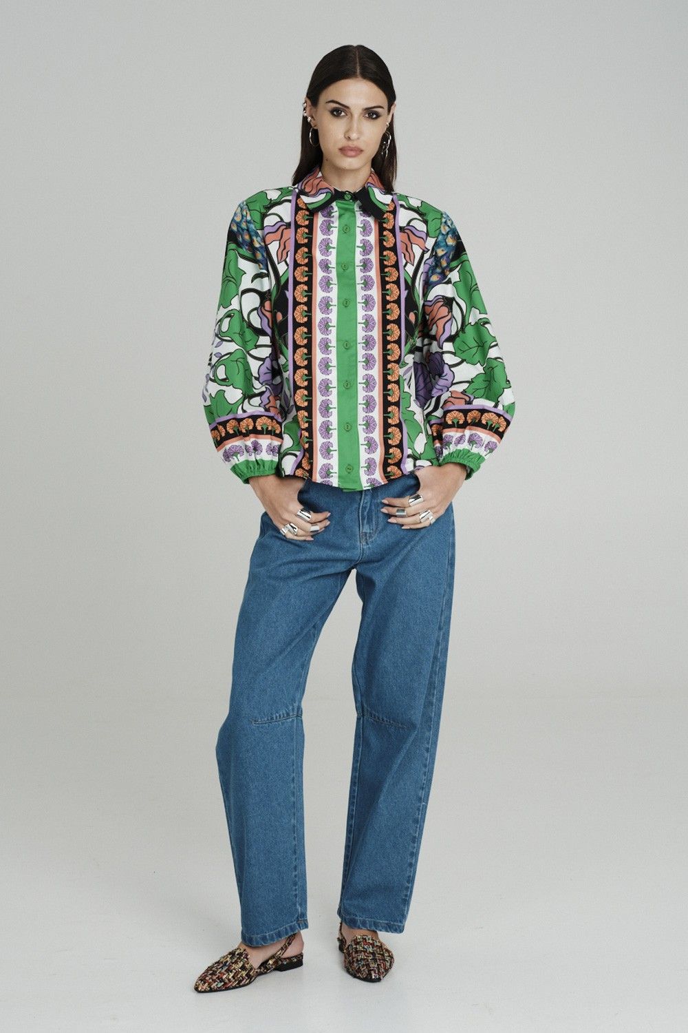 Peace And Chaos Nostalgia Πουκάμισο