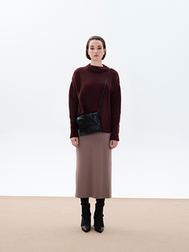 Picture of Ioanna Kourbela  "Essential Dorian" Oversized Pullover (Black)
