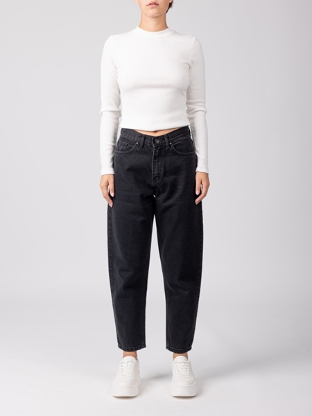 Picture of Sac & Co  Lima Slouchy Denim (Μαύρο)