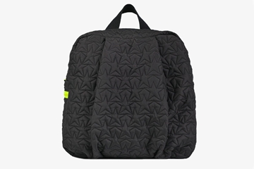 Εικόνα της Bleecker & Love -  Stars Mini Black Backpack (Κίτρινα Φερμουάρ)