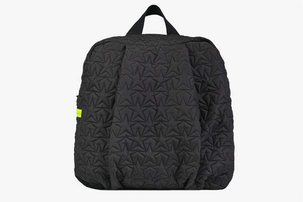 Picture of Bleecker & Love -  Stars Mini Black Backpack (Κίτρινα Φερμουάρ)
