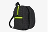 Picture of Bleecker & Love -  Stars Mini Black Backpack (Κίτρινα Φερμουάρ)
