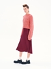 Picture of Ioanna Kourbela Midi Skirt with Waistband – Burst of Colour ( Bordeaux-Black)