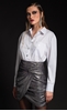Picture of Peace And Chaos Moonstone Mini Skirt - Silver