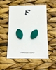 Picture of FINGO -  Mini Fyllo Σκουλαρίκια (Κόκκινο & Πράσινο)