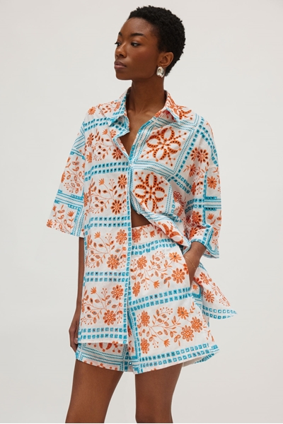 Picture of Hemithea Toulouse Σορτς (Capri blue)