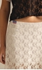 Picture of Peace And Chaos Lace Flower Maxi Skirt (White/Black)