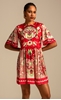Picture of Peace And Chaos Mandala Short Dress