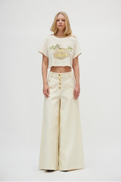 Picture of Hemithea  Samantha Pants (Banana Yellow)