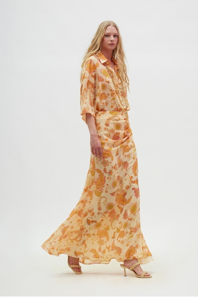 Picture of Hemithea  Angelita Φούστα (Banana yellow)