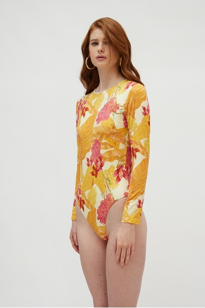 Picture of Hemithea Elli Swimsuit (Banana yellow)