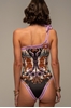 Picture of Peace And Chaos Ancestress One Shoulder Μαγιό