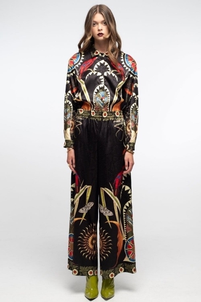 Picture of Peace And Chaos Nocturnal Pants - Jacquard