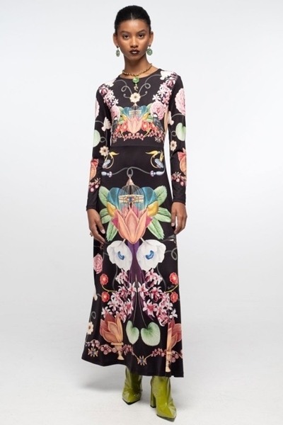 Picture of Peace And Chaos Primrose Long Dress