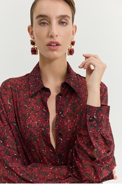 Picture of Hemithea Heather Shirt (Happily Ever After Red) 