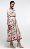 Picture of Peace And Chaos Tulip Shirt  Dress - Jacquard