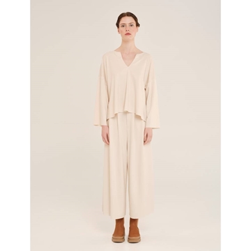 Εικόνα της Ioanna Kourbela Oversized Μπλούζα από απαλό scuba ύφασμα (2 χρώματα)