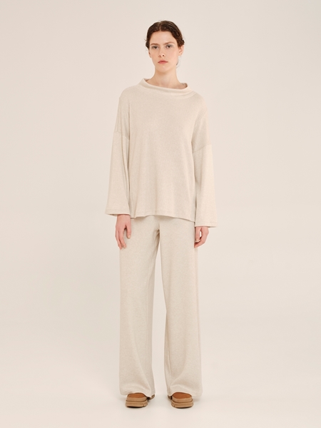 Picture of Ioanna Kourbela  Oversized Blouse with High Neck – Softwear (3 Colors)