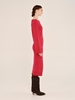 Picture of Ioanna Kourbela Knit Longsleeve Midi Dress With Front Nervure