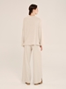 Picture of Ioanna Kourbela Trousers with Side Rib Panels – Softwear