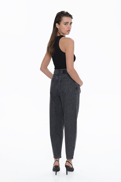 Picture of Sac & Co  Lima Slouchy Denim (Stone Black)