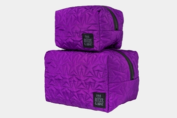 Εικόνα της Bleecker & Love Stars Purple Large Pouch