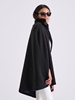 Picture of LIBELLOULA - Black statement cape CROFT