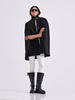 Picture of LIBELLOULA - Black statement cape CROFT