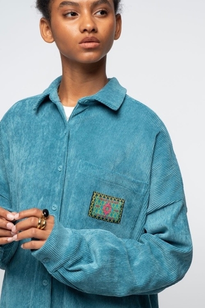 Picture of Peace And Chaos Willow Πουκάμισο - Corduroy