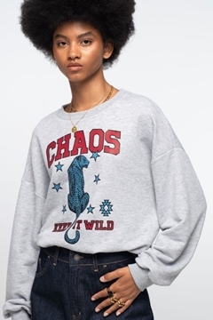 Εικόνα της Peace And Chaos Tigris  Sweater - Cotton