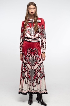 Picture of Peace And Chaos Alchemy Skirt - Jacquard