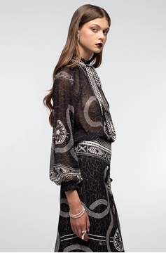 Picture of Peace And Chaos  Raven Top