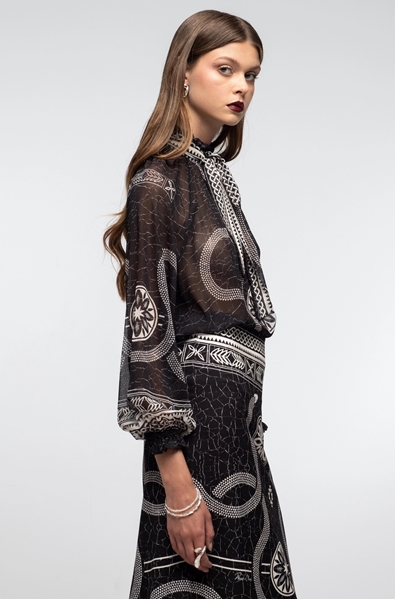 Picture of Peace And Chaos  Raven Top
